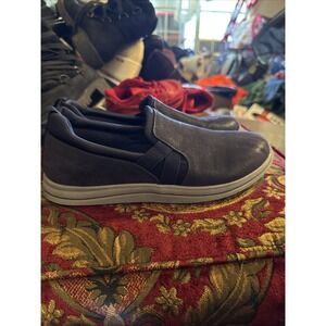 Clarks Women's Breeze Bali Loafer Flat Dark Navy Synthetic Size 7